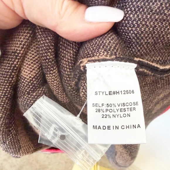 JODIFL Black Mock Neck Leopard Sweater Dress Size M - Picture 3 of 8